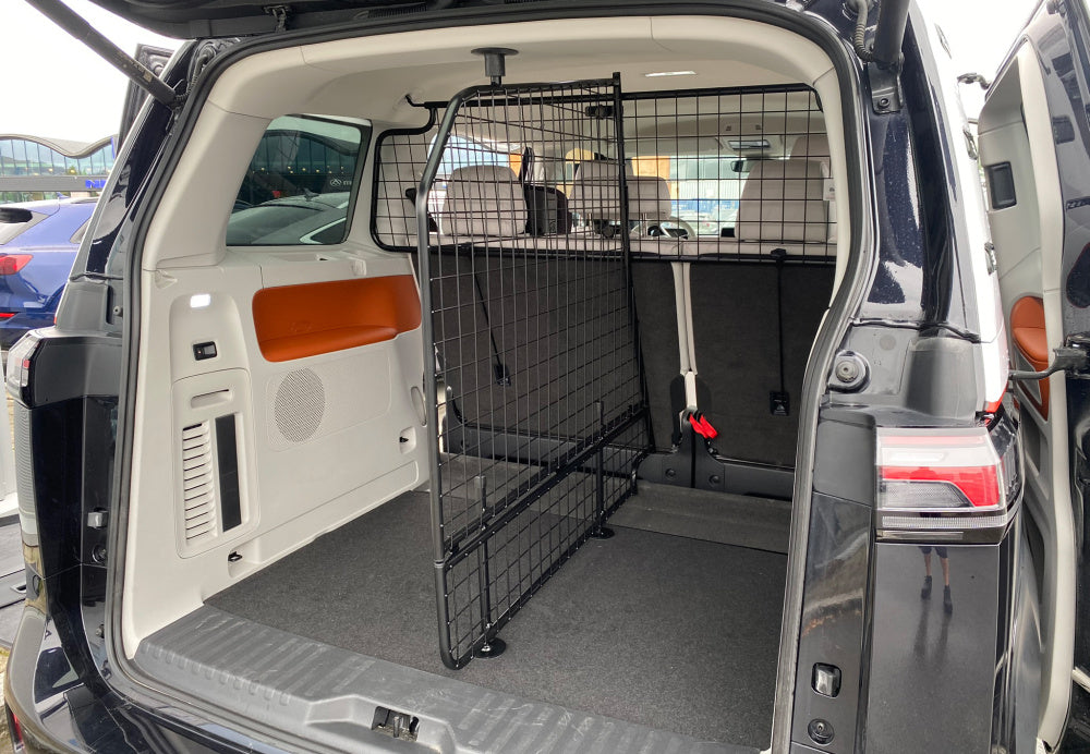Volkswagen ID.Buzz 2022-> Hundegitter m/u skillevegg. Stål