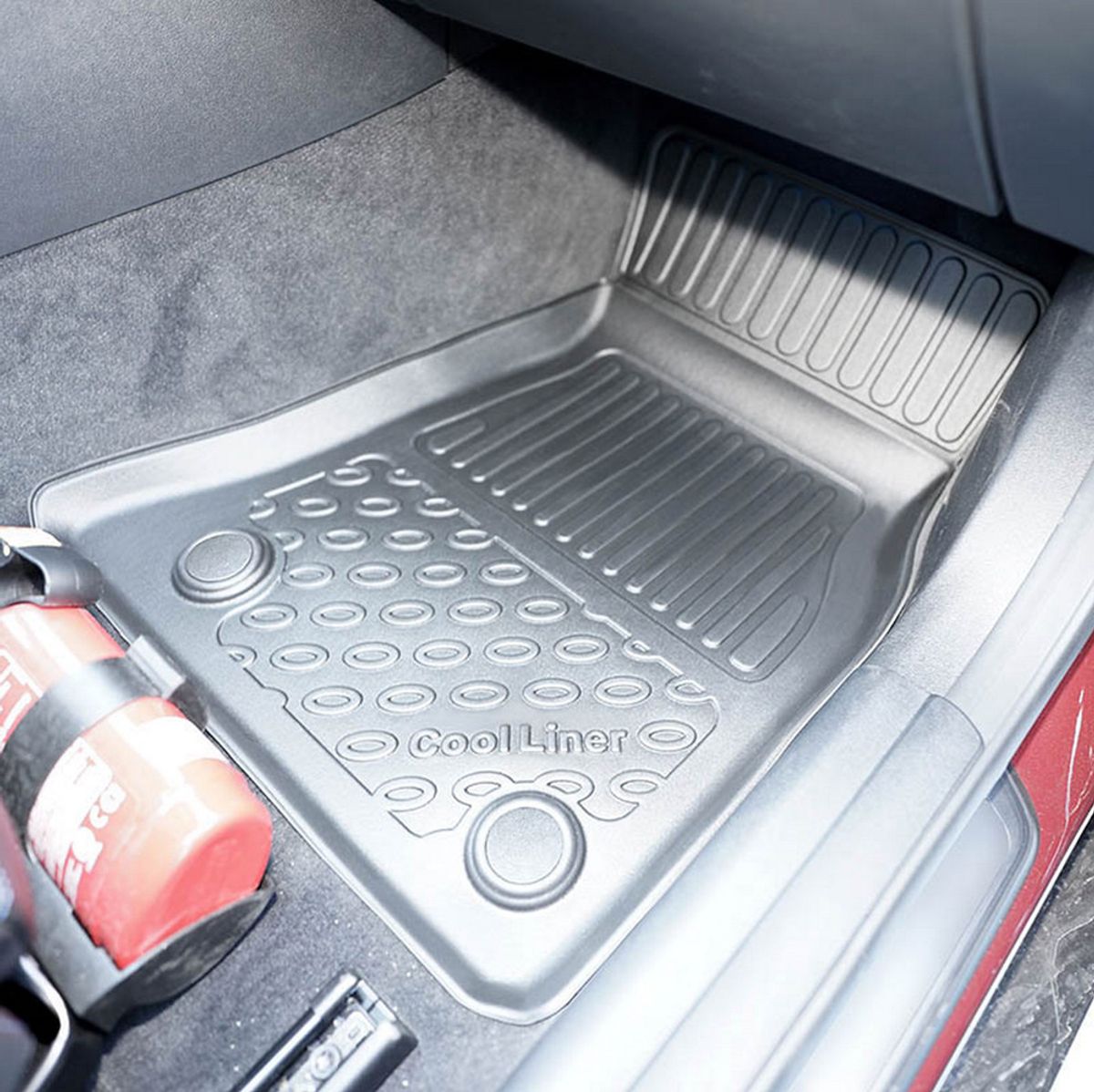 BMW i4 2022-> Gulvmatter. Plast
