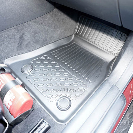 BMW i4 2022-> Gulvmatter. Plast