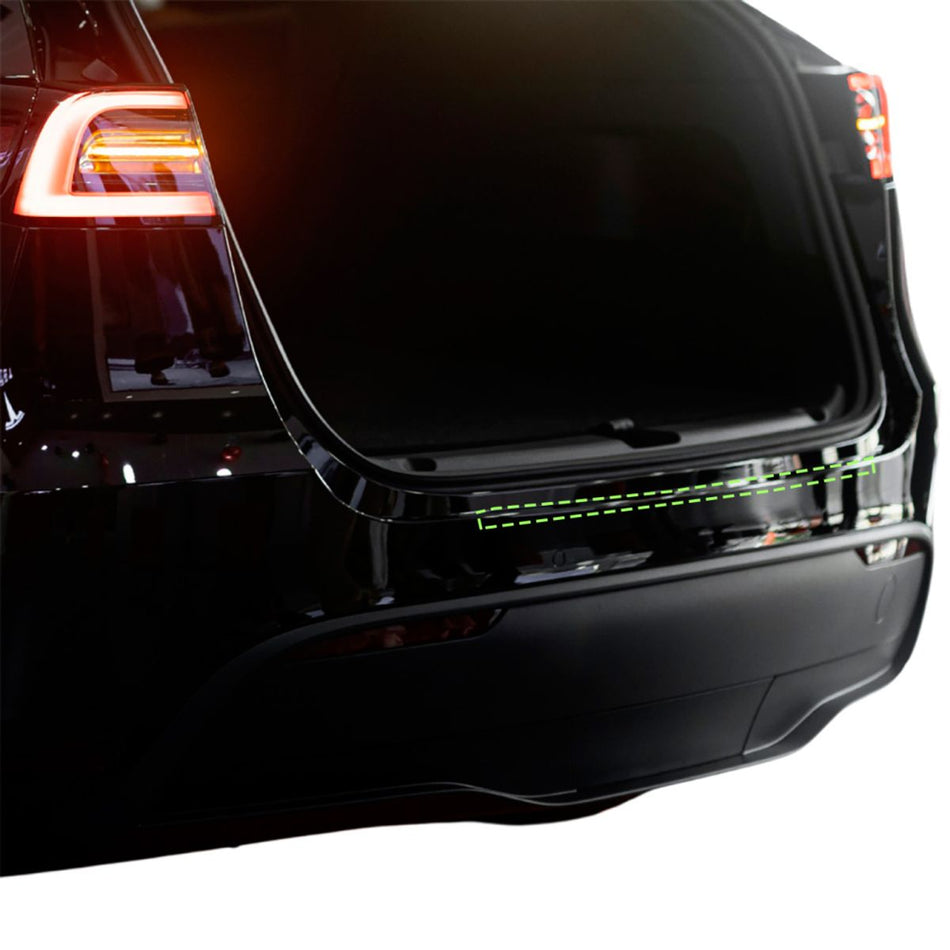 Tesla Model Y 2021-2024 Bakfangerbeskytter Folie