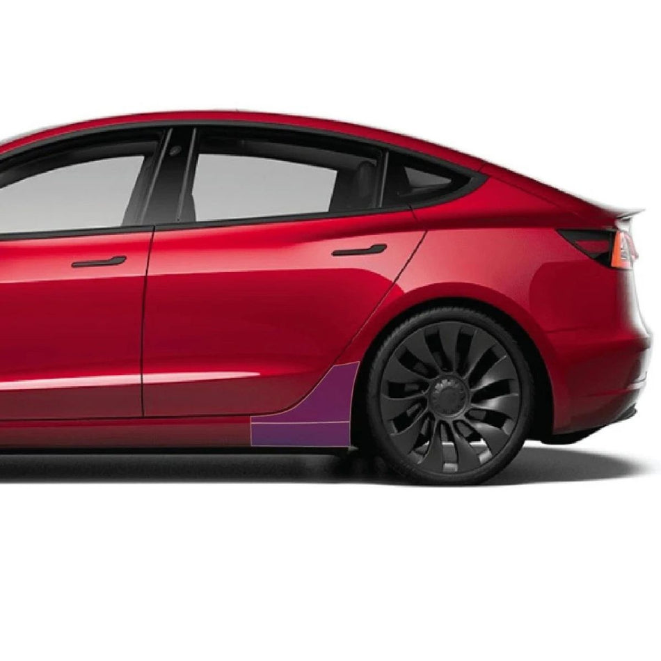 Beskyttelse hjulbuer Tesla Model 3 Xpel - 2 stk (2019-2023)