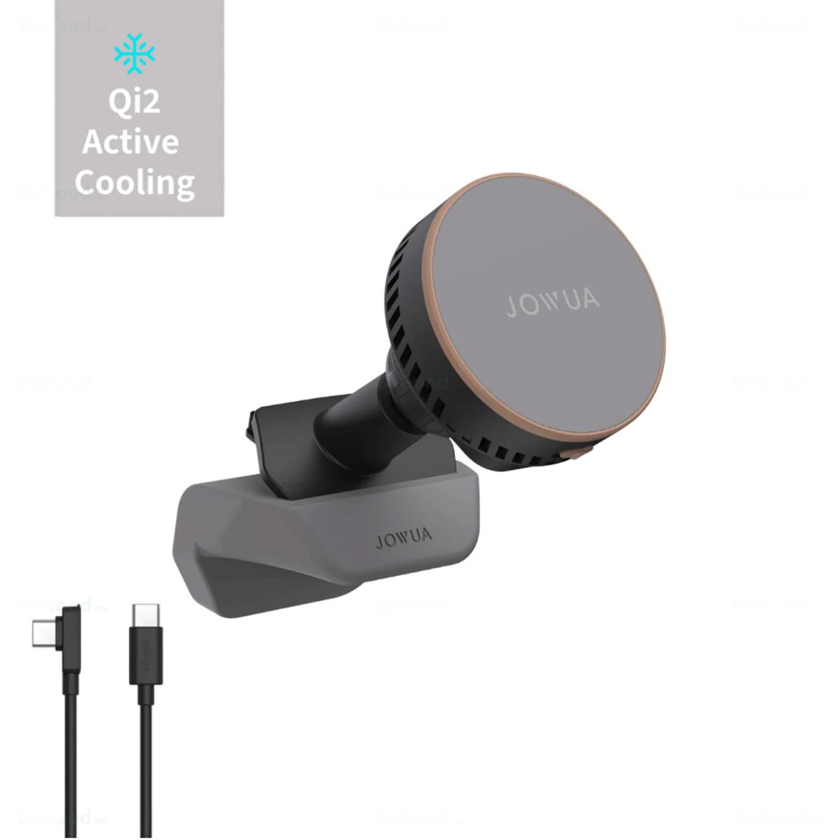 Jowua MagSafe-lader aktiv kjøling - Tesla Model 3 Highland & Model Y Juniper