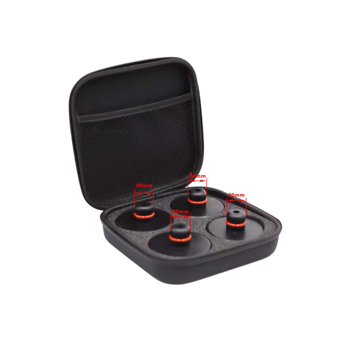 Jack pads 4 stk med etui - Tesla Model S3XY (20 mm)