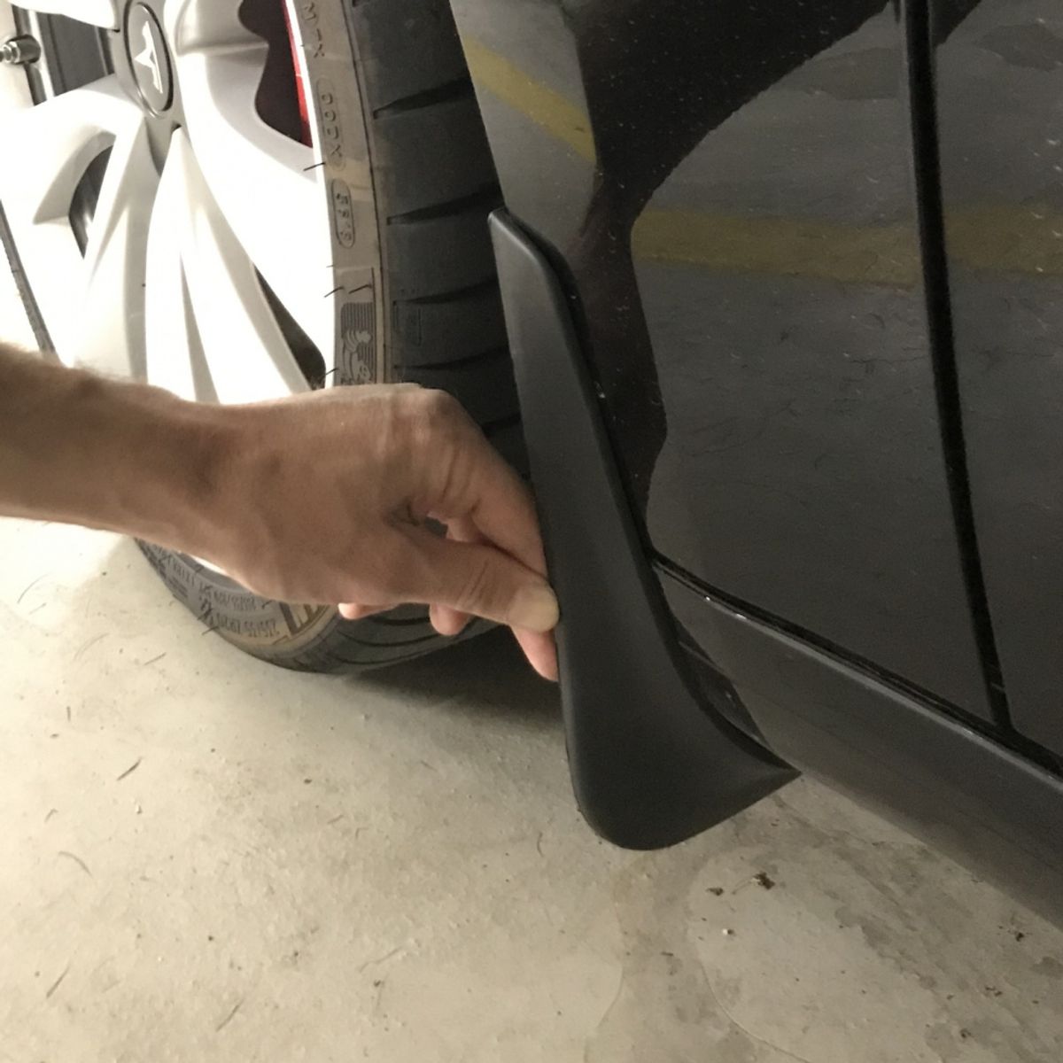 Skvettlapper Mud Flaps Tesla Model 3 (2019-2023)