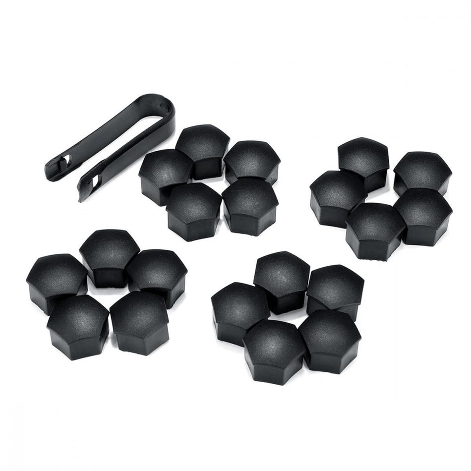 Kapsler til hjulmuttere 21 mm (20 stk) Tesla Model S 3 X Y