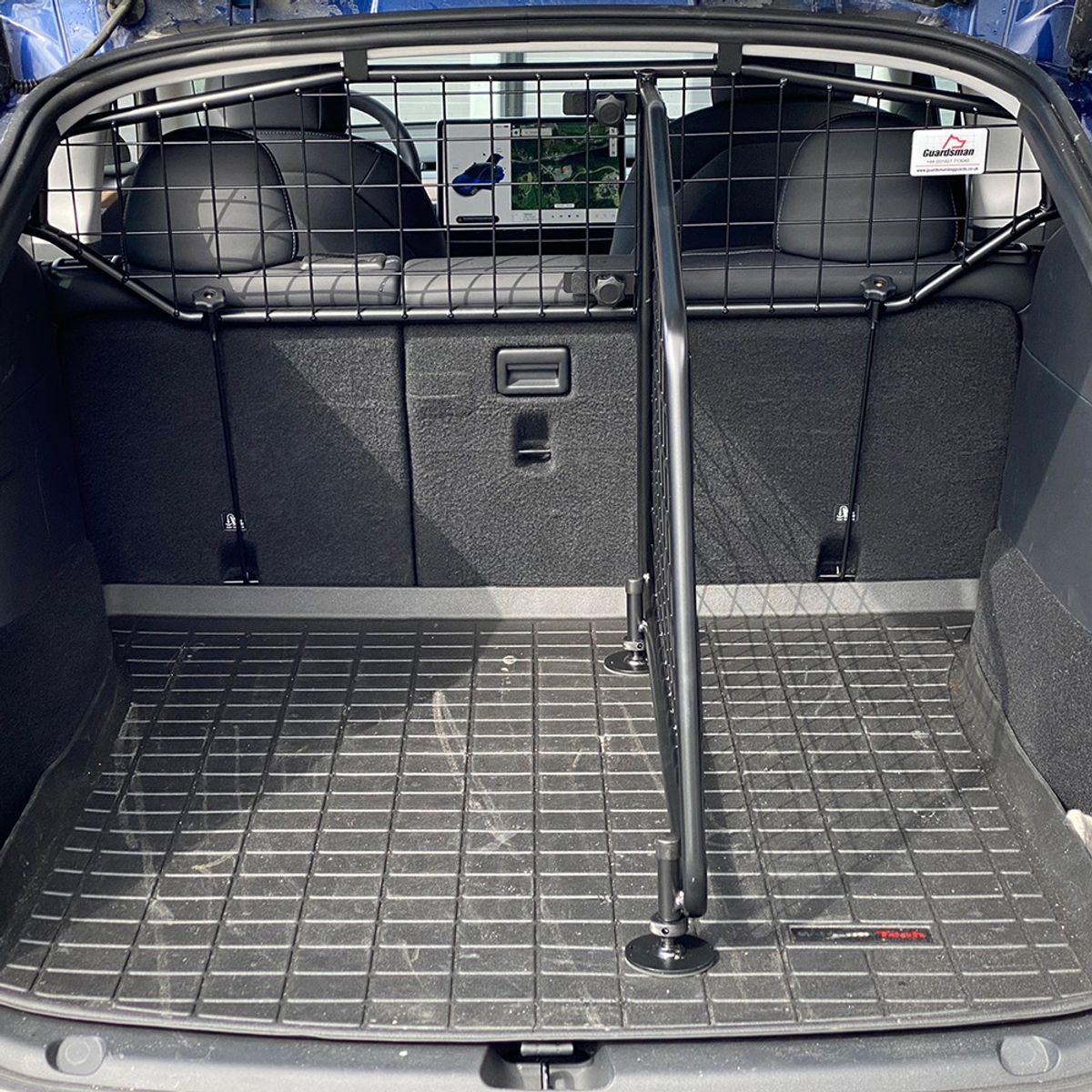 Guardsman hundegitter m/u skillevegg -Tesla Model Y