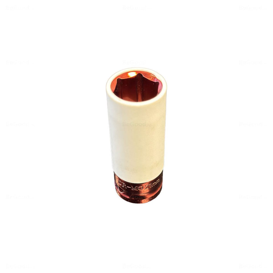 21mm Kraftpipe med plastkappe til felger
