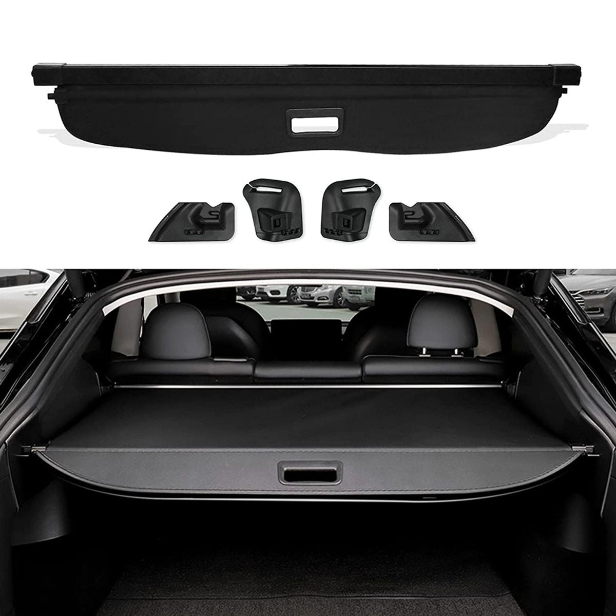 Bagasjeromstrekk Tesla Model Y (Uttrekkbart) 2021-2022