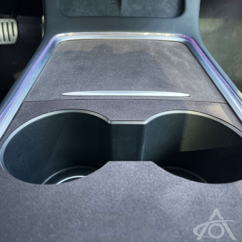Alcantara-folie Midtkonsoll Tesla Model 3 & Y 2021->