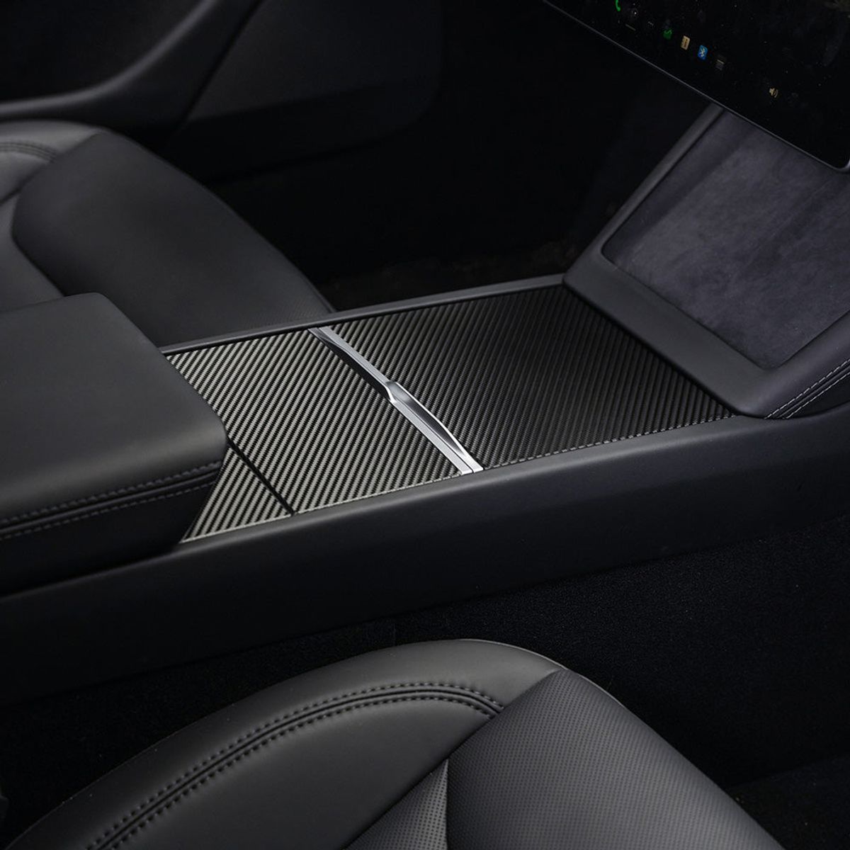 Tesbros Folie Midtkonsoll Tesla Model 3 2024+ & Model Y Juniper