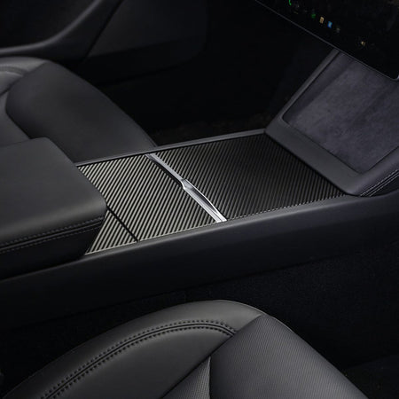 Tesbros Folie Midtkonsoll Tesla Model 3 2024+ & Model Y Juniper