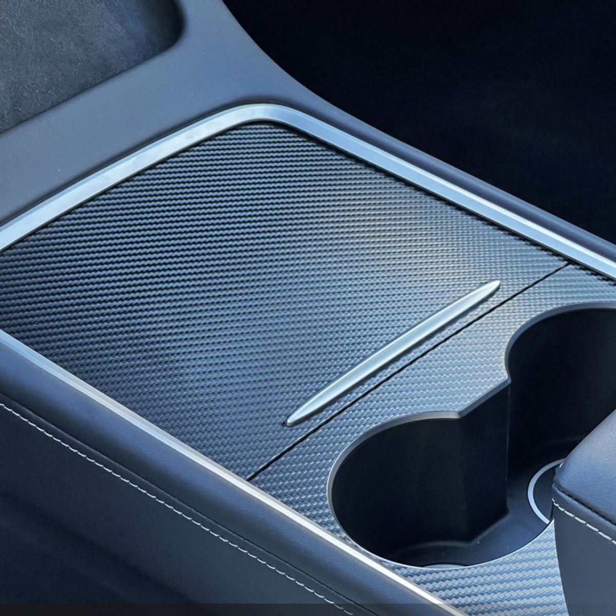 Folie Midtkonsoll Tesla Model 3 & Y (2021-23/24)