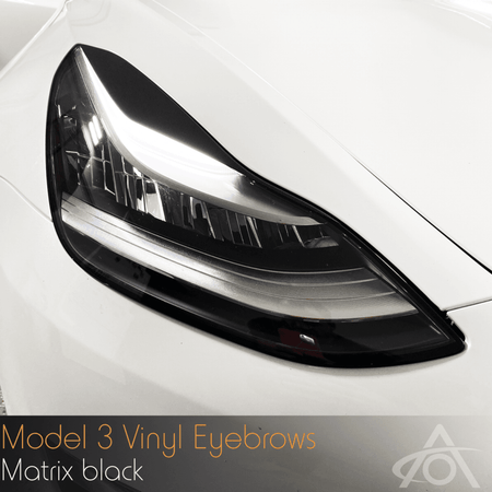 Eyebrows Tesla Model 3 & Y