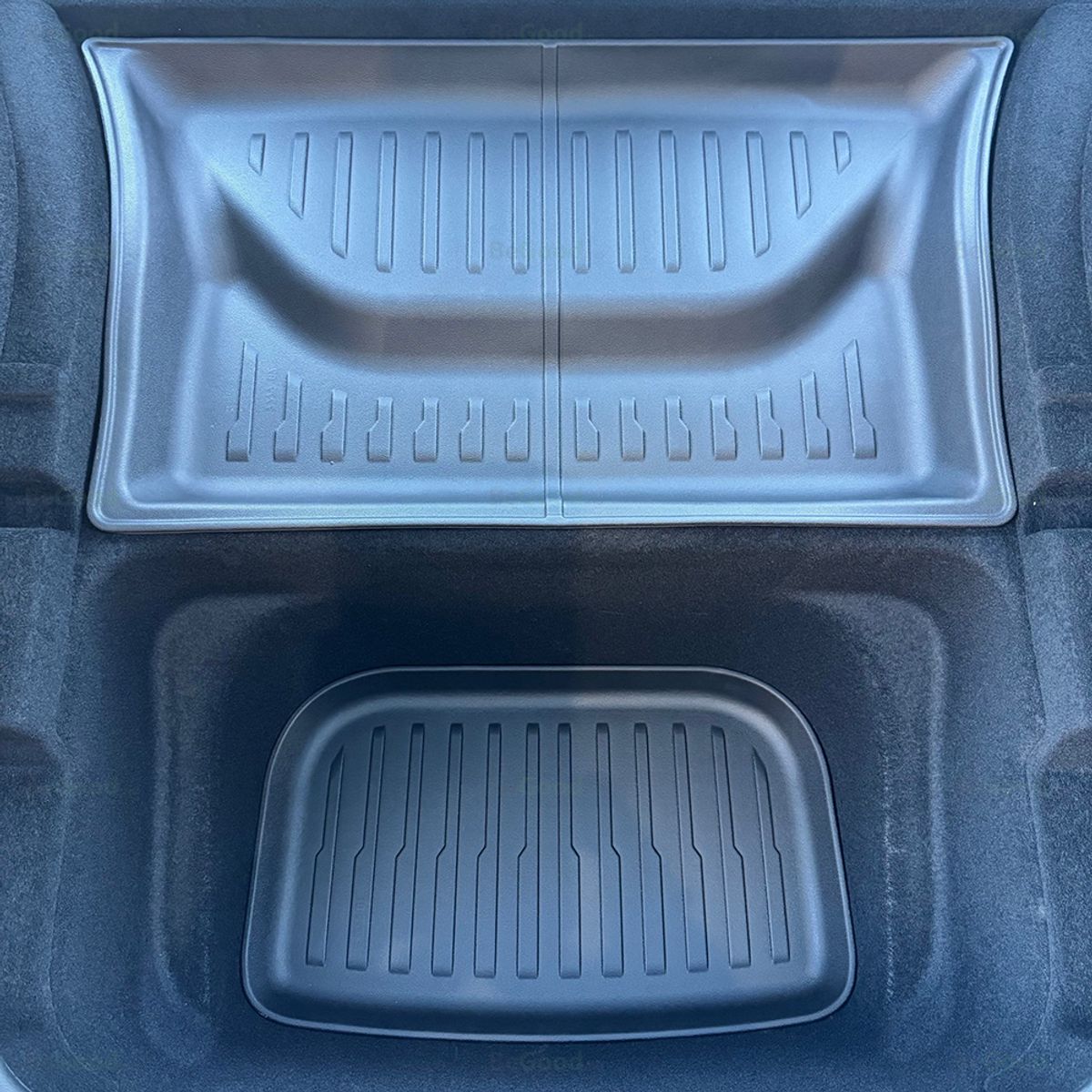 Nedre bagasjeroms-matter TP2 høy kant Tesla Model Y Juniper
