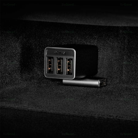 Jowua 4-Port USB Hub Dashcam Leser Tesla Model 3 Highland
