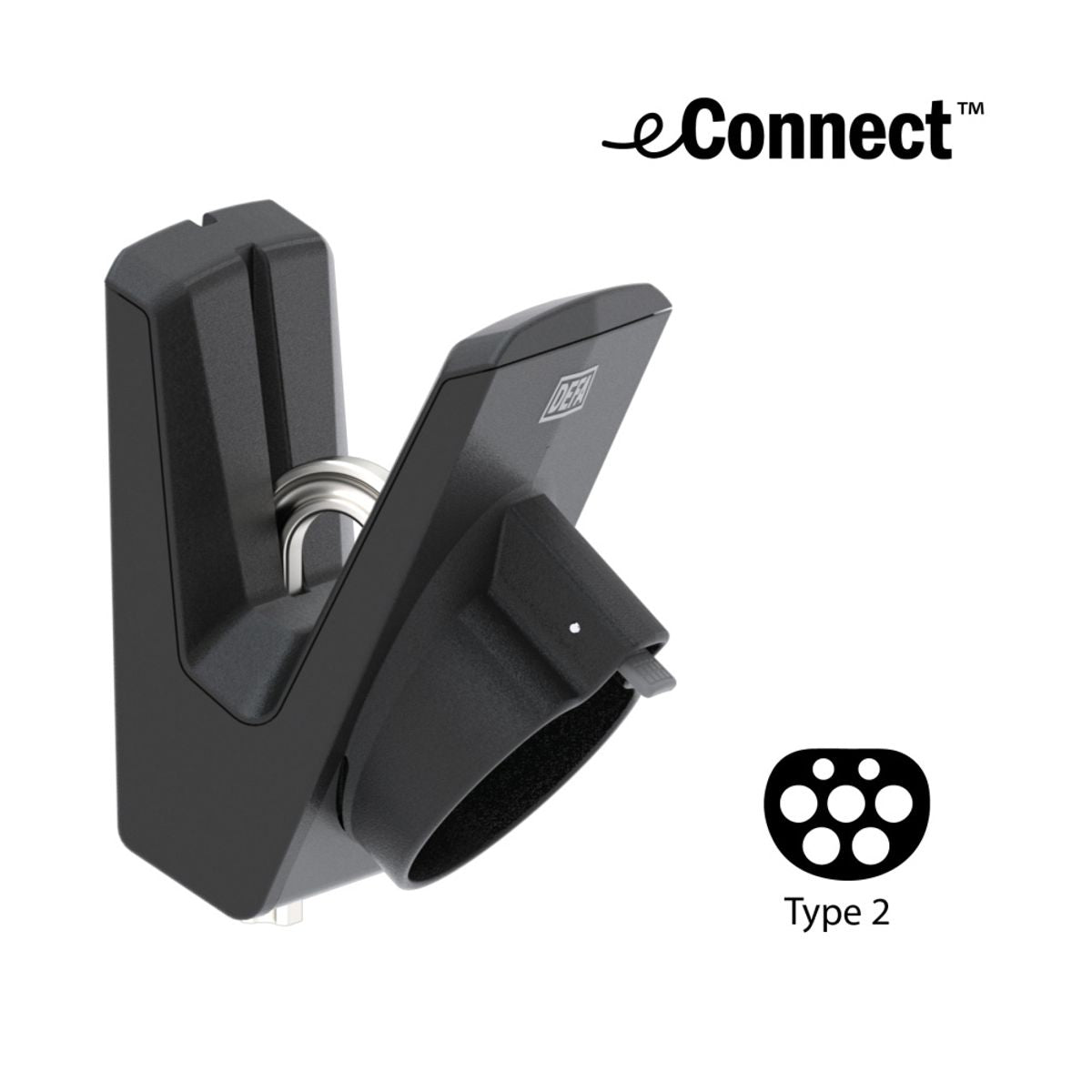 DEFA eConnect låsbar kabelholder
