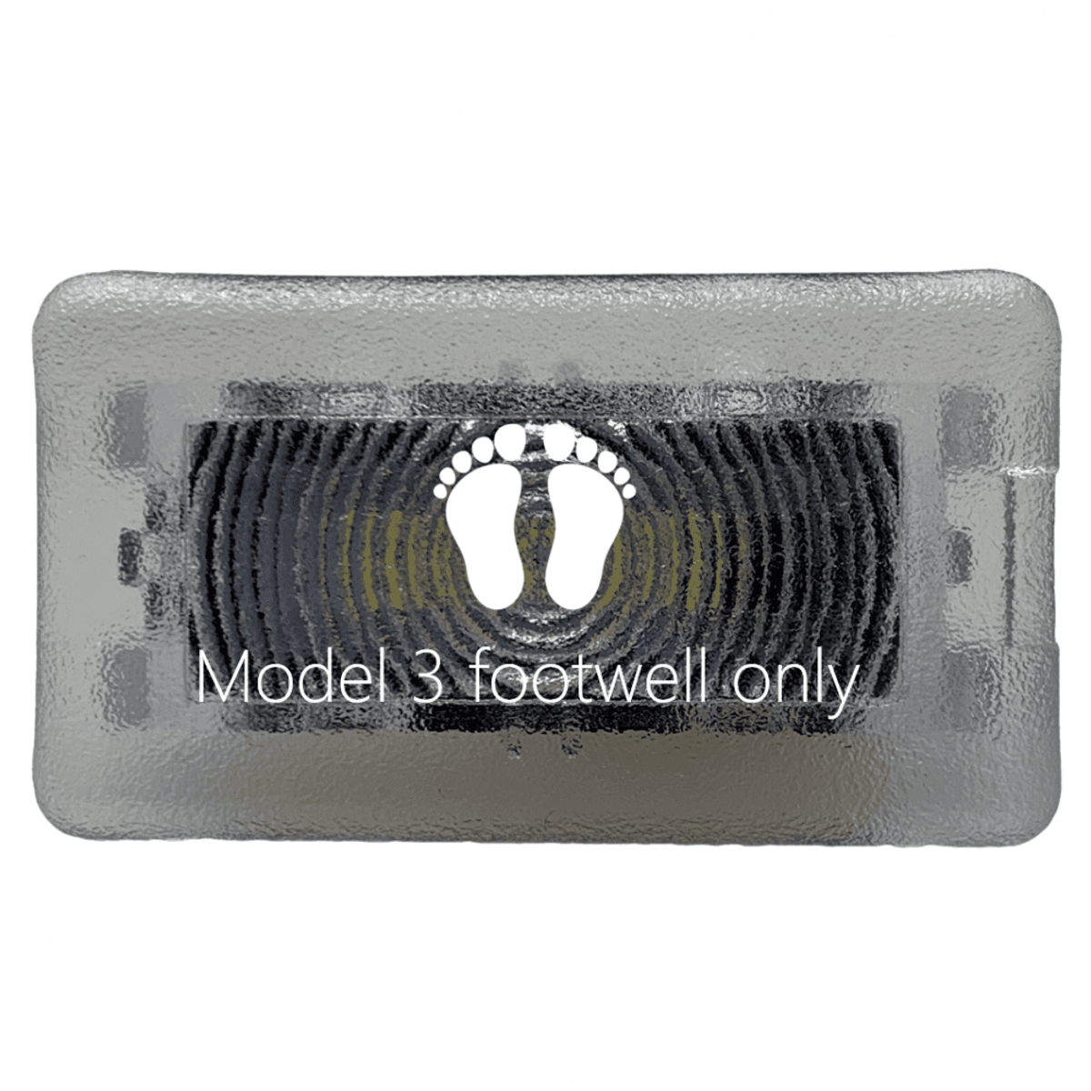 LED-lys Fotbrønn Tesla Model 3 & Y