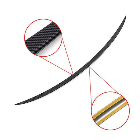 Regn-avleder Trunk spoiler Tesla Model 3
