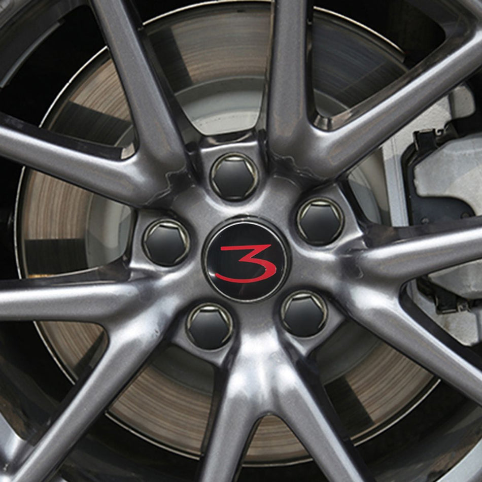 Aero Wheel Cap Kit Tesla Model 3 og Y