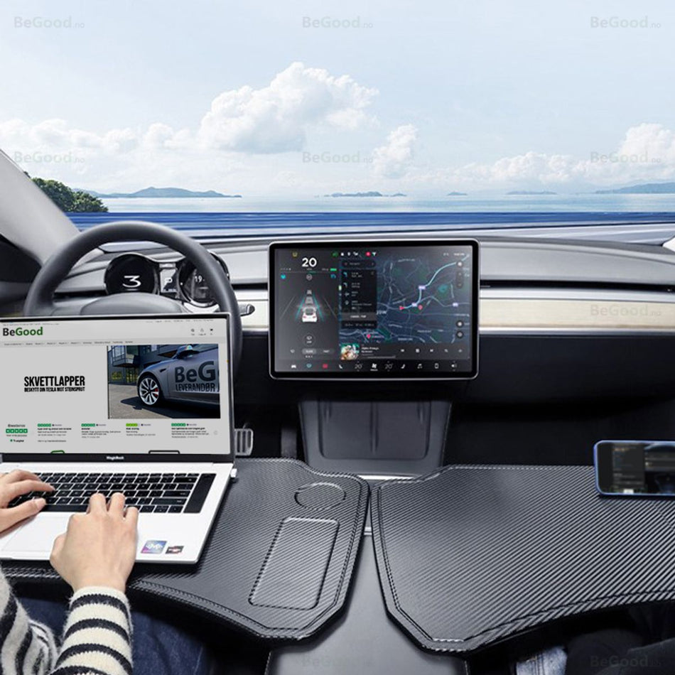 Sammenleggbart brett til Tesla Model 3 og Y