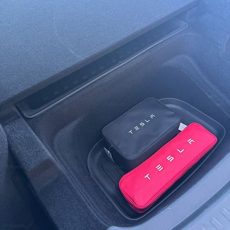 Nedre bagasjeroms-matter TP2 høy kant Tesla Model Y Juniper
