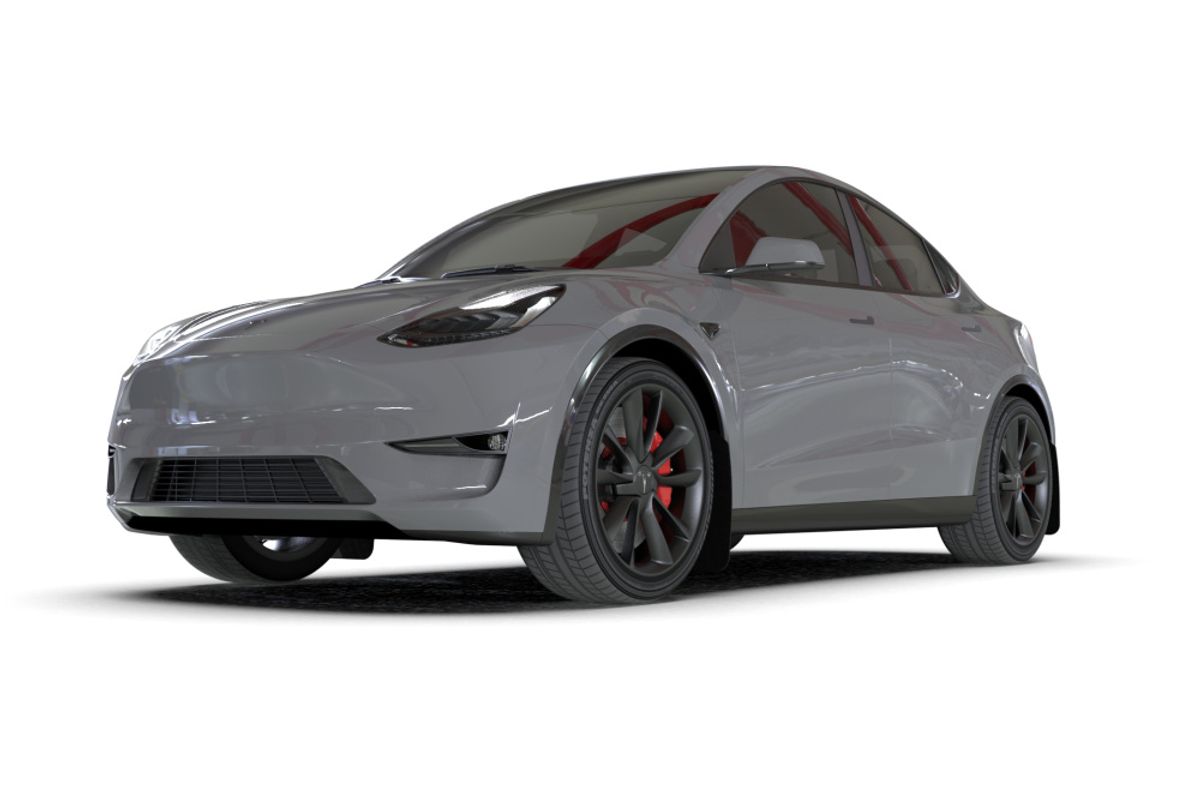 Rally Armor Skvettlapper Tesla Model Y