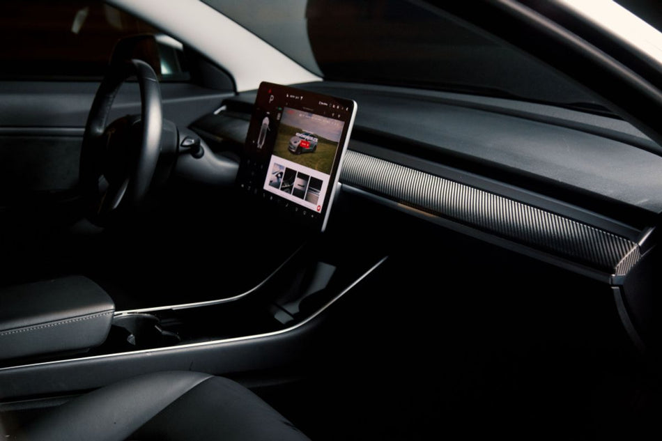 Tesbros Dashbord-folie Tesla Model 3 & Y