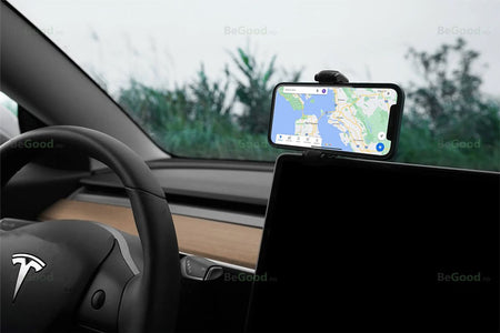 Jowua mobilholder med trådløs lader Tesla S 3 X Y