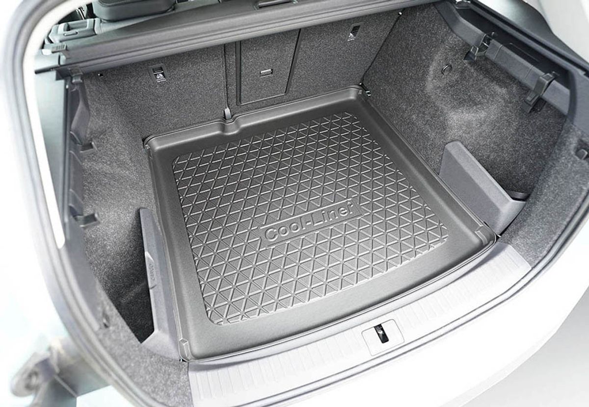 Skoda Enyaq 2021-> Bagasjeromsmatte. Nedre del. Plast.