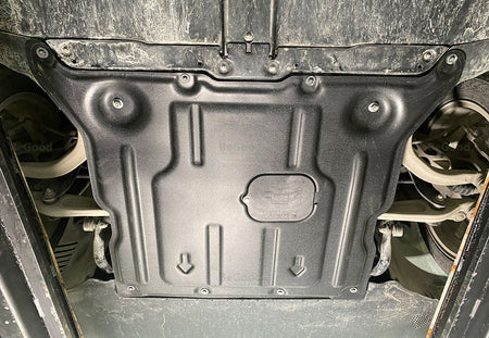 Forsterket bunnplate - Tesla Model 3 - Foran