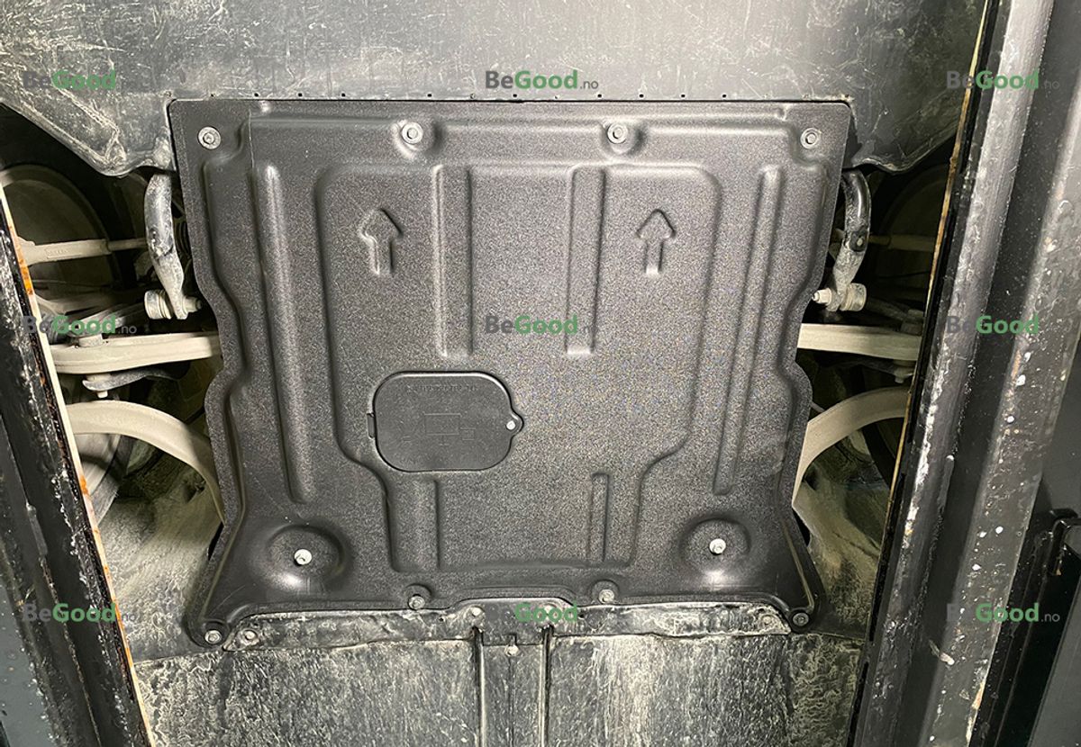 Forsterket bunnplate - Tesla Model 3 - Foran