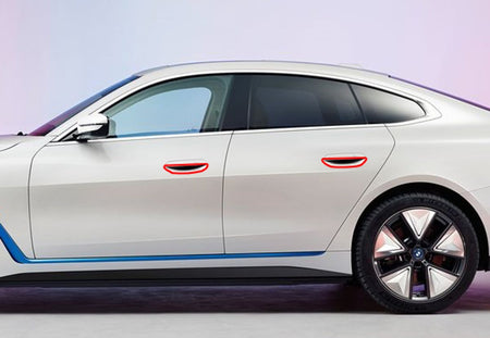 BMW i4 2022-> Dørhåndtakbeskyttere Folie