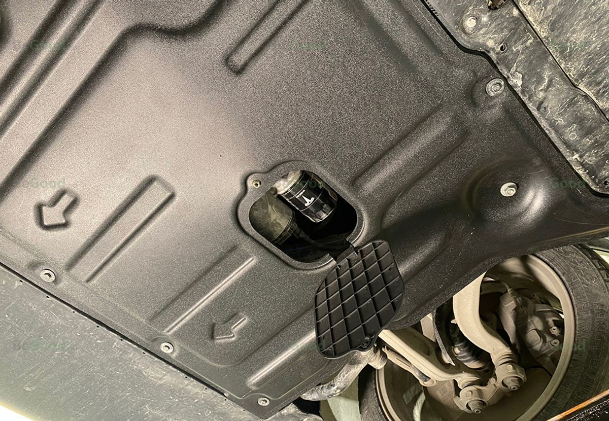 Forsterket bunnplate - Tesla Model 3 - Foran