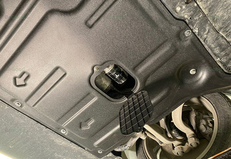 Forsterket bunnplate - Tesla Model 3 - Foran