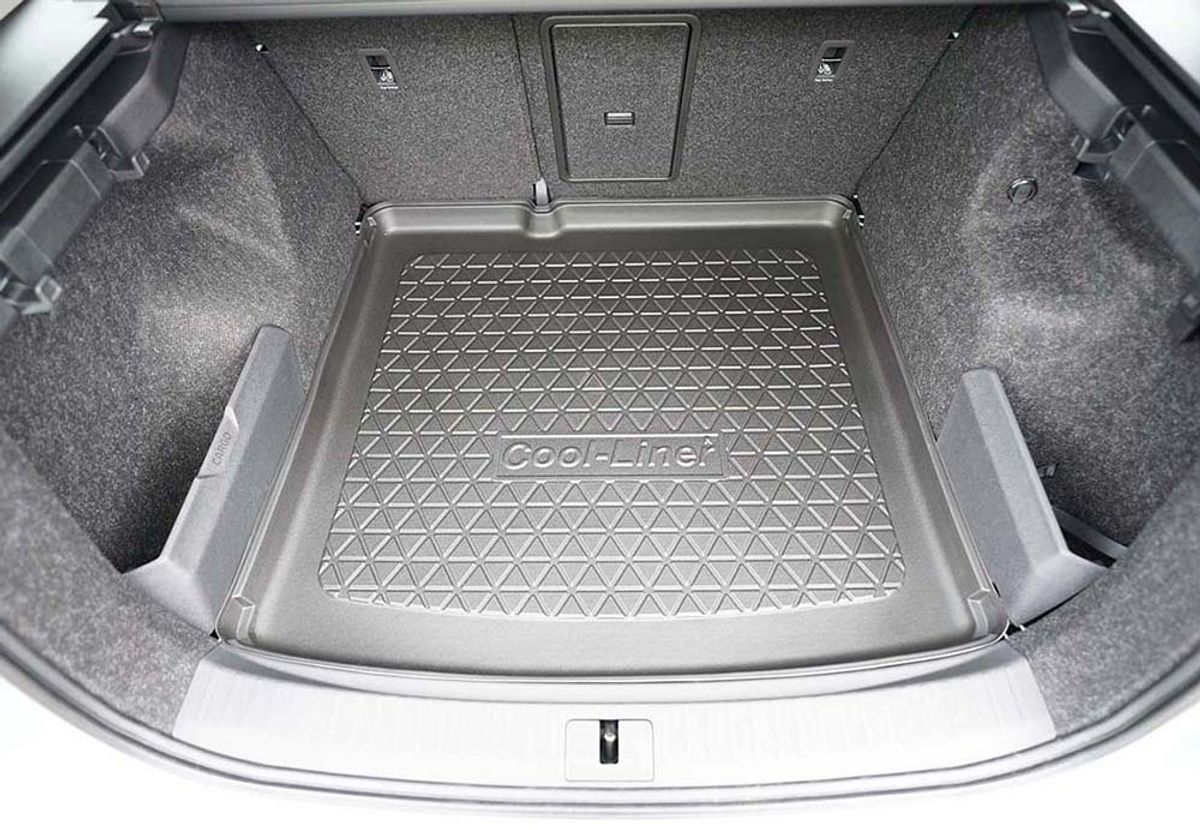 Skoda Enyaq 2021-> Bagasjeromsmatte. Nedre del. Plast.