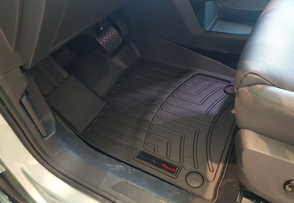 Skoda Enyaq 2021-> Gulvmatter. Plast. WeatherTech.