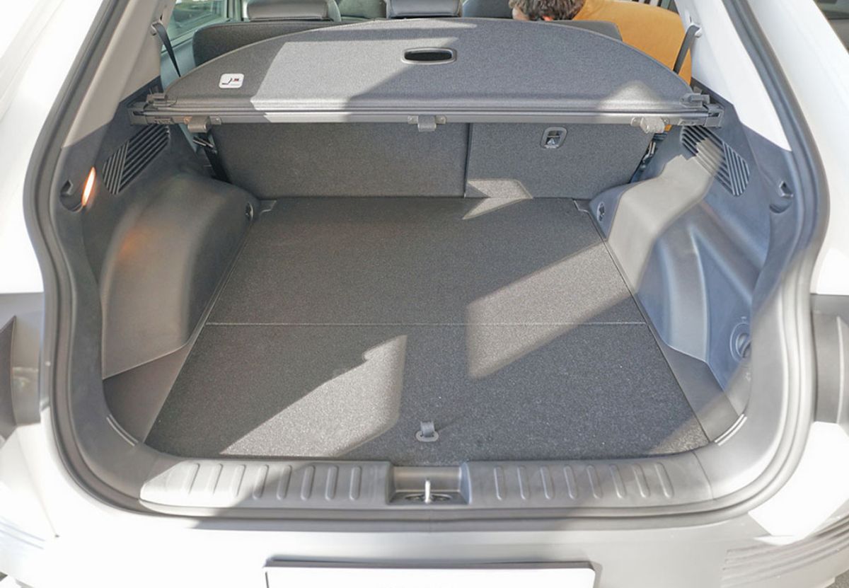 Hyundai IONIQ 5 2021-> Bagasjeromsmatte. Plast.