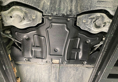 Forsterket bunnplate - Tesla Model Y - Bak