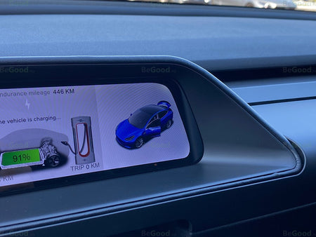Dashbord med skjerm - Tesla Model 3 & Y