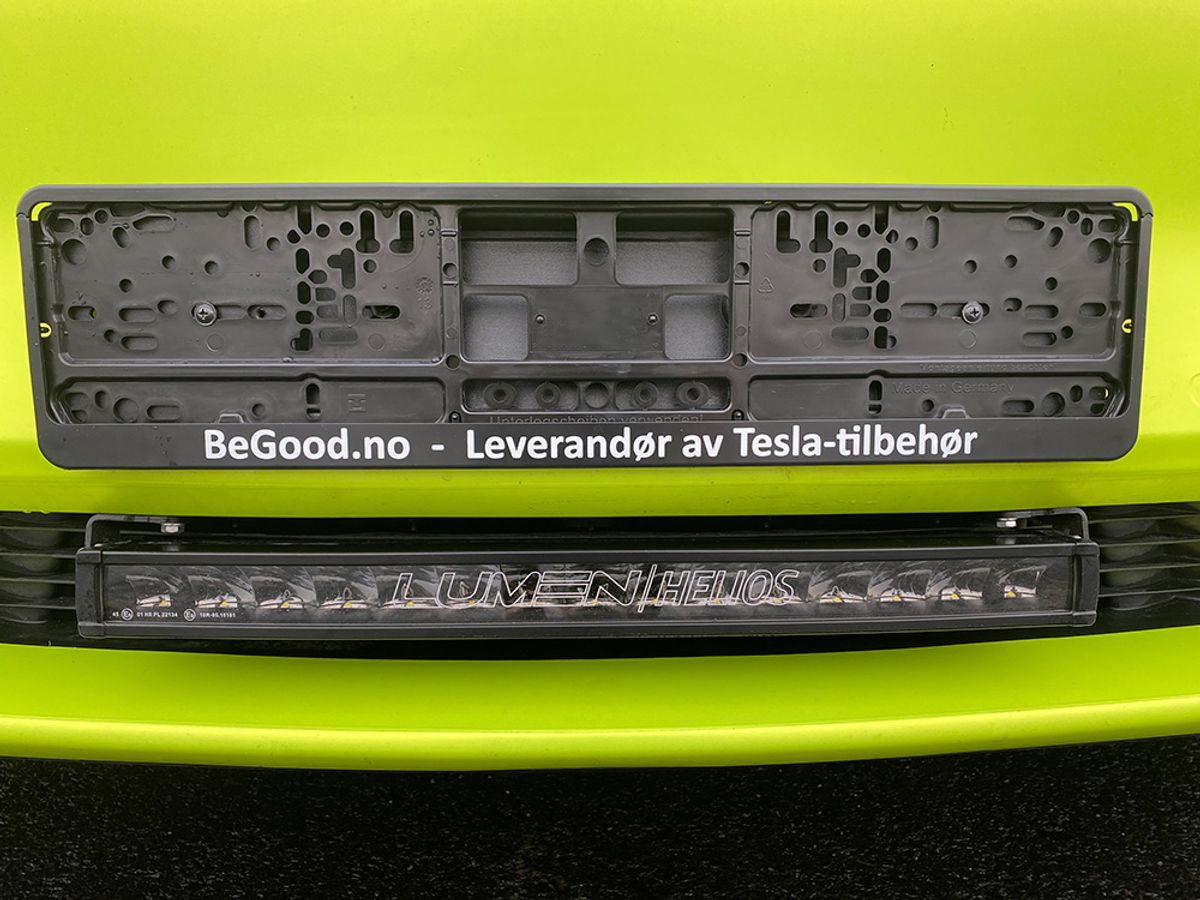 Skiltholder til bil - Sort
