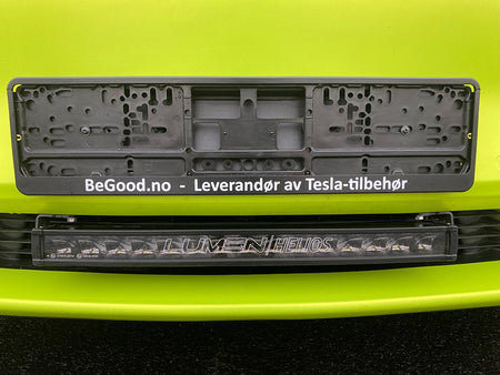Skiltholder til bil - Sort