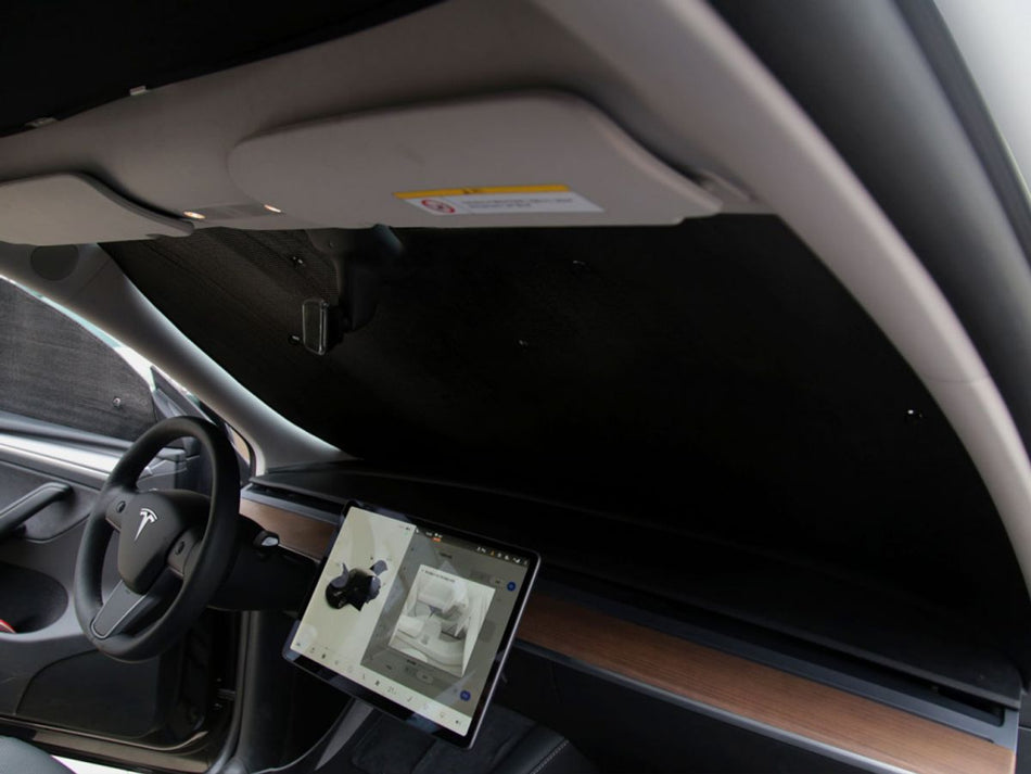 Solskjerm til Tesla Model Y - Komplett sett
