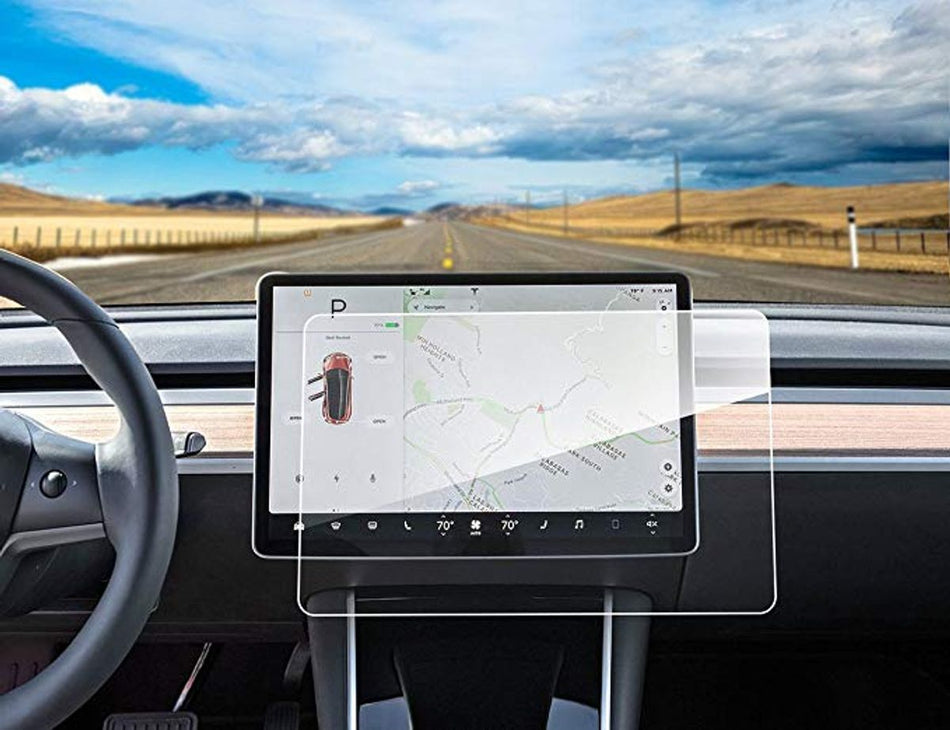 Temperert glass / Skjermbeskyttelse Tesla Model 3