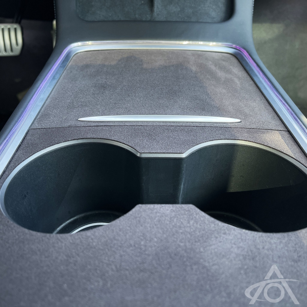 Premium alcantara folie 😎 #tesla #model #modely #teslamodely