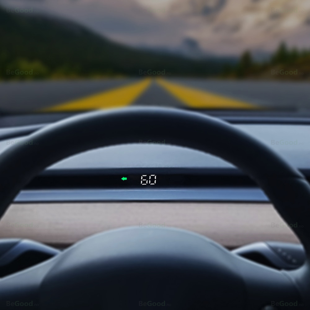 Tesla model 3 store speedometer
